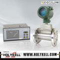 Intelligent hot turbine type water or gas air flow meter